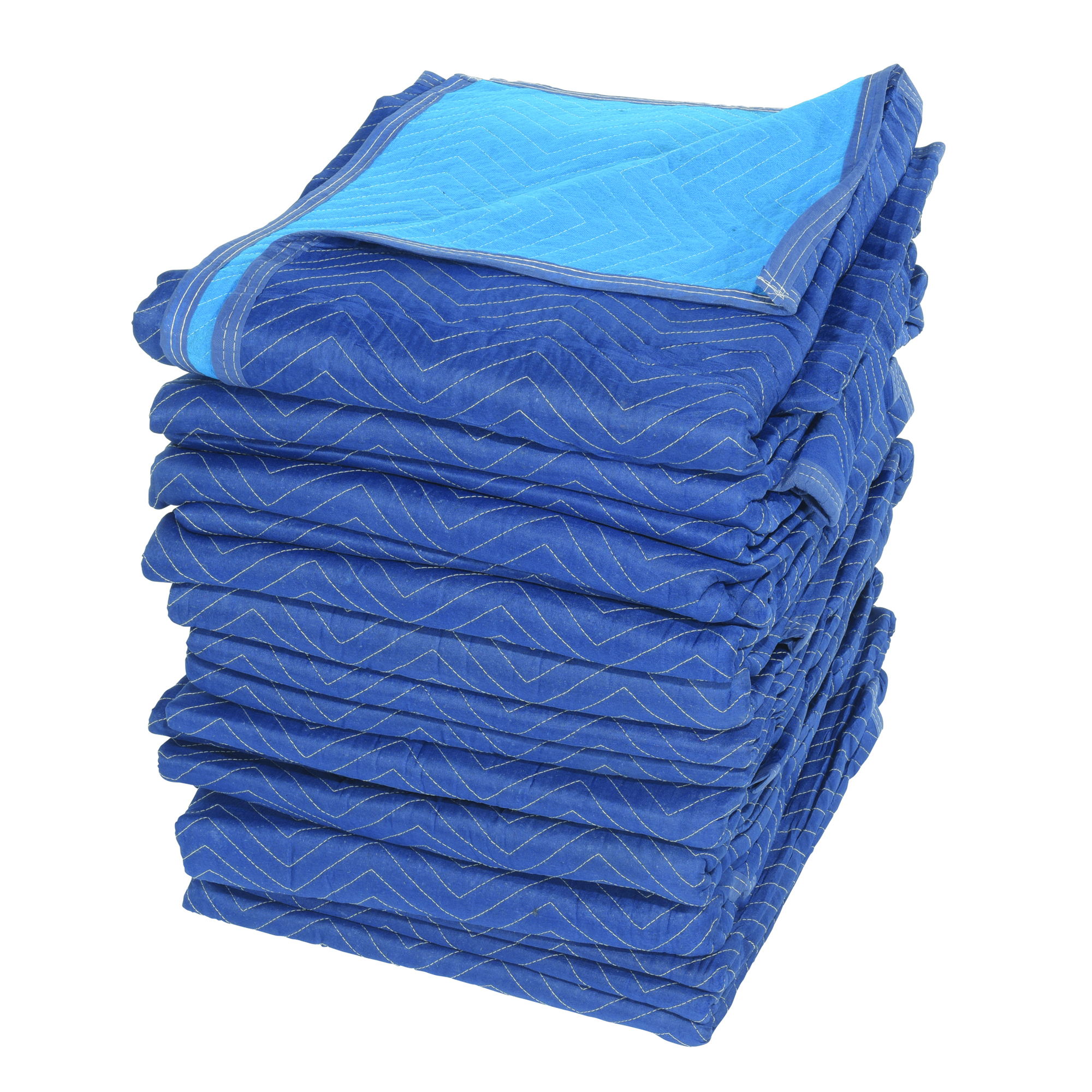 Vestil All-Weather Quilted Moving Pads - 72in. x 80in., Non-Woven, 12 Pack, Model# QPC-7280-VP-12PK